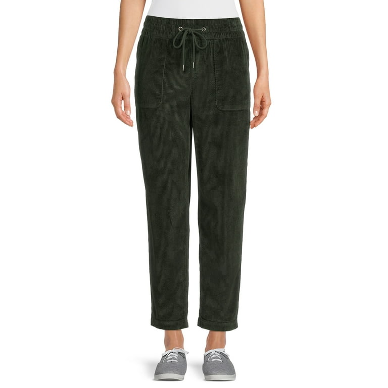 Time and Tru Women s Corduroy Joggers Sweatpants Sizes S 3XL