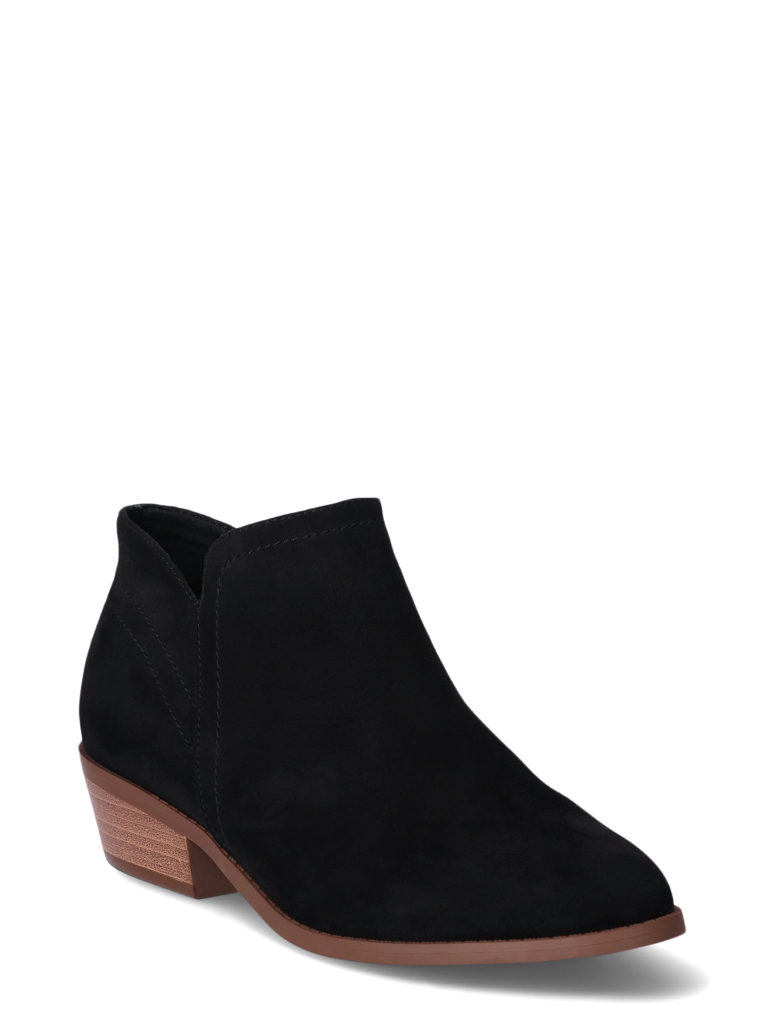 Time and Tru Women's Core Ankle Boots, Wide Width Available