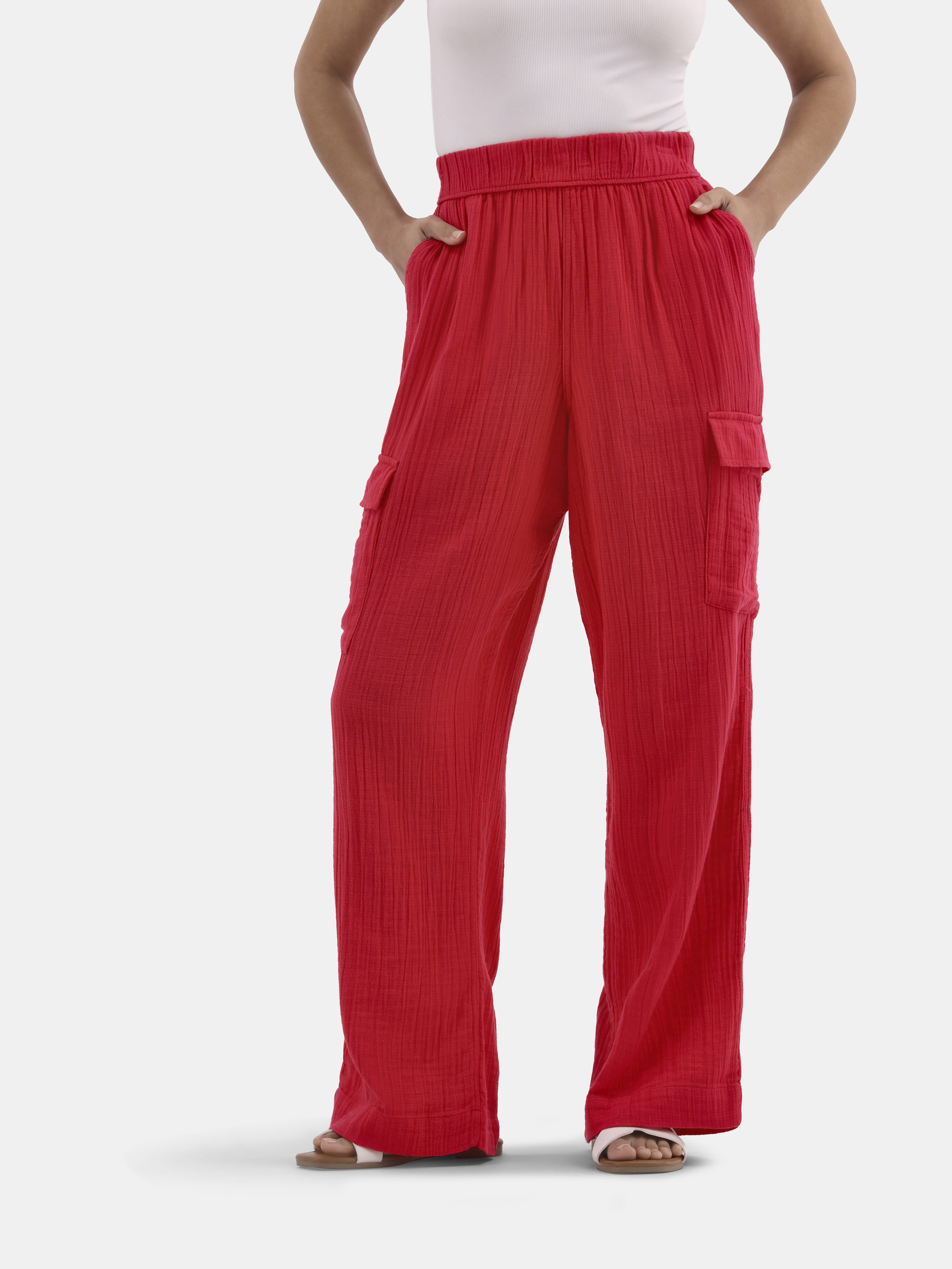 Pantalones Anchos Pantalon Largo De Verano Mujer Pantalon Largo