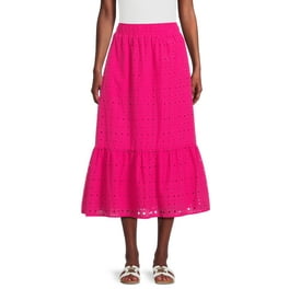 JNGSA Women s Tulle Skirts Double Layers 3D Peinting Summer Casual Printing Long Skirts High Waist A Line Flowy Skirts for Evening Party Khaki Walmart