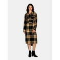 CHEMISE BKE Pour Femme En Rayon - Imprimé à Carreaux (plaid) - Taille XS - Manches Longues - Occasion Très Bon état