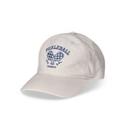 Time and Tru Women's Cotton Twill Pickleball Baseball Hat, Cream