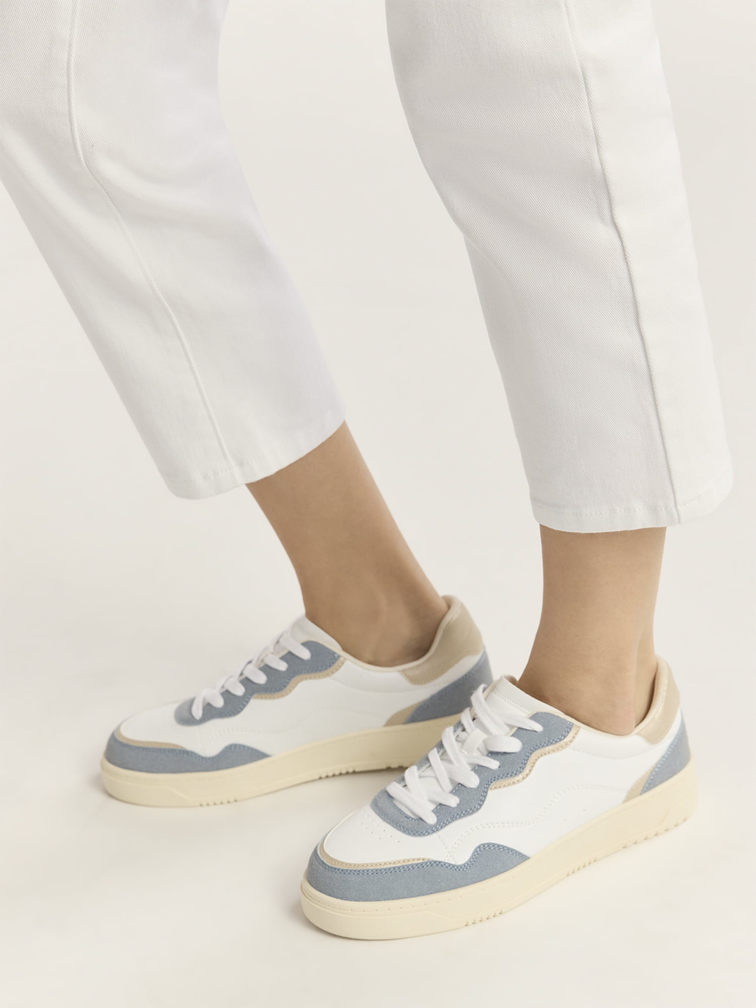 Time and Tru Women's Court Sneakers, Sizes 6-11