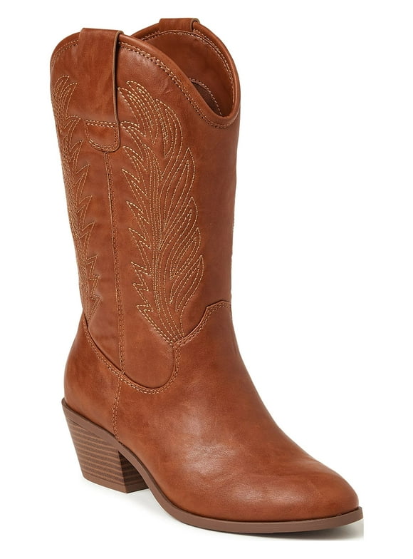 Time and Tru Women’s Cowboy Boots