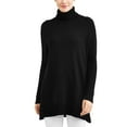 Time and Tru Women's Cowl Neck Tunic Sweater
