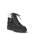 thumbnail image 1 of Time and Tru Women's Cozy Hiker Boots, Sizes 6-11, Wide Width Available, 1 of 11