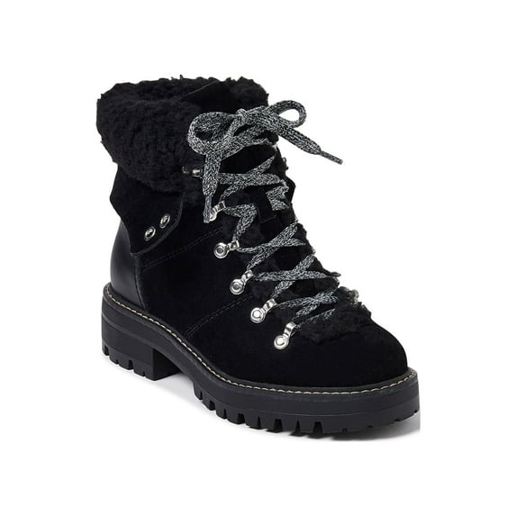 Time and Tru Women's Cozy Hiker Boots, Wide Width Available