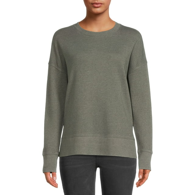 Time and Tru Women's Crewneck Sweatshirt