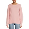 thumbnail image 1 of Time and Tru Women's Crewneck Sweatshirt, 1 of 2