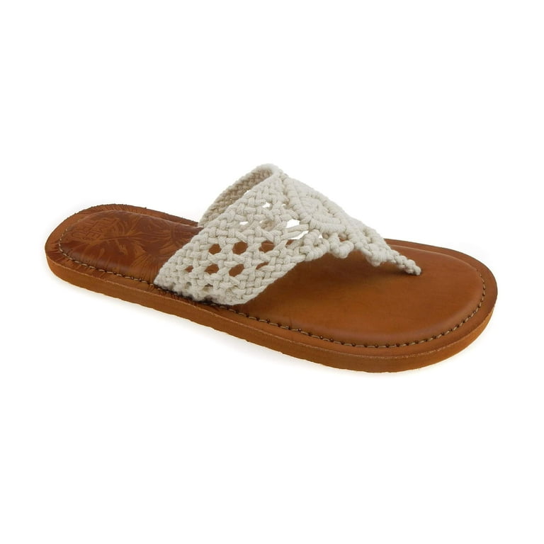 Time and Tru Women s Crochet Flip Flop