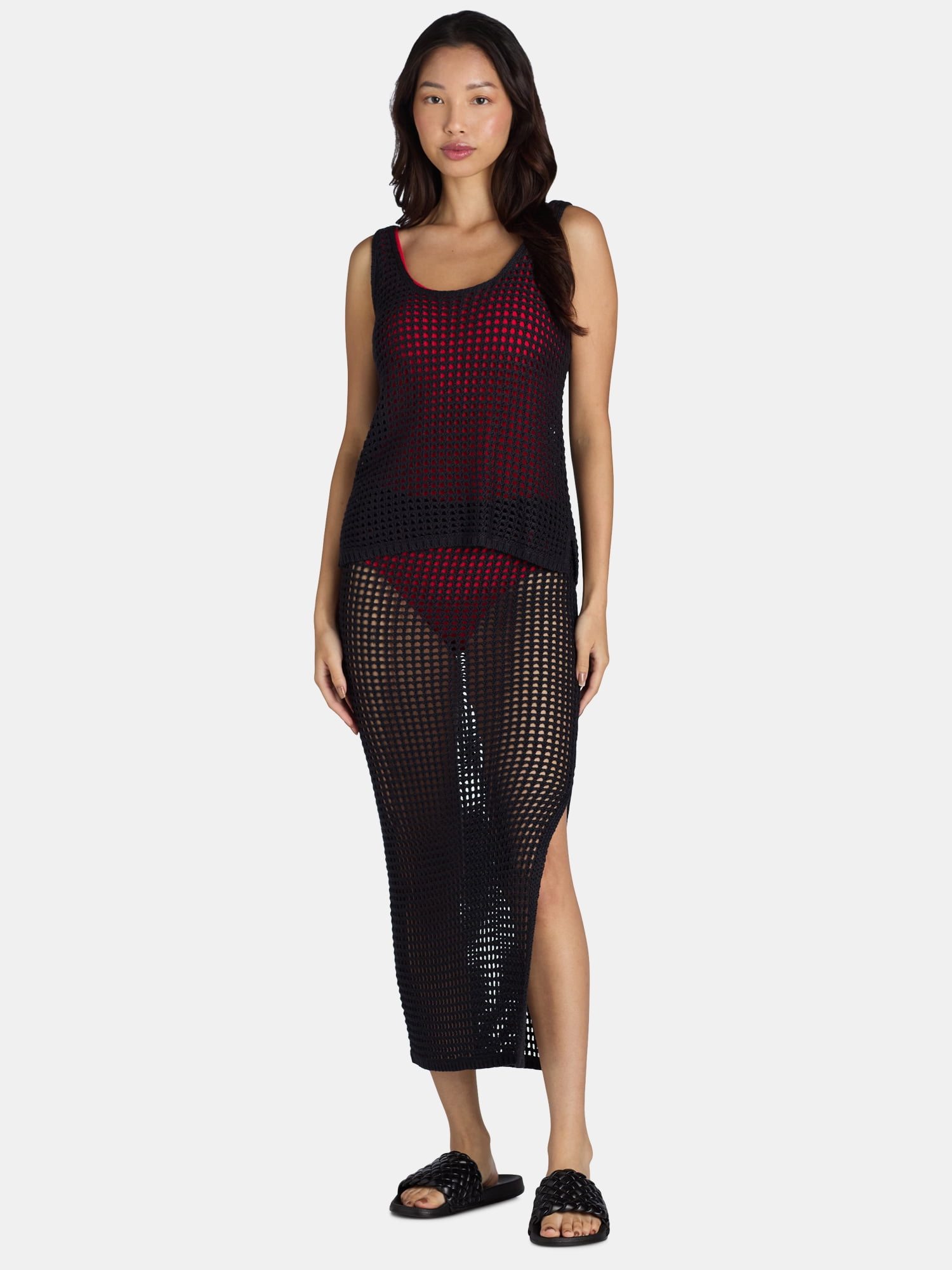 Citrus Women S Standard Tank Top Swimsuit Cover Up main image 1