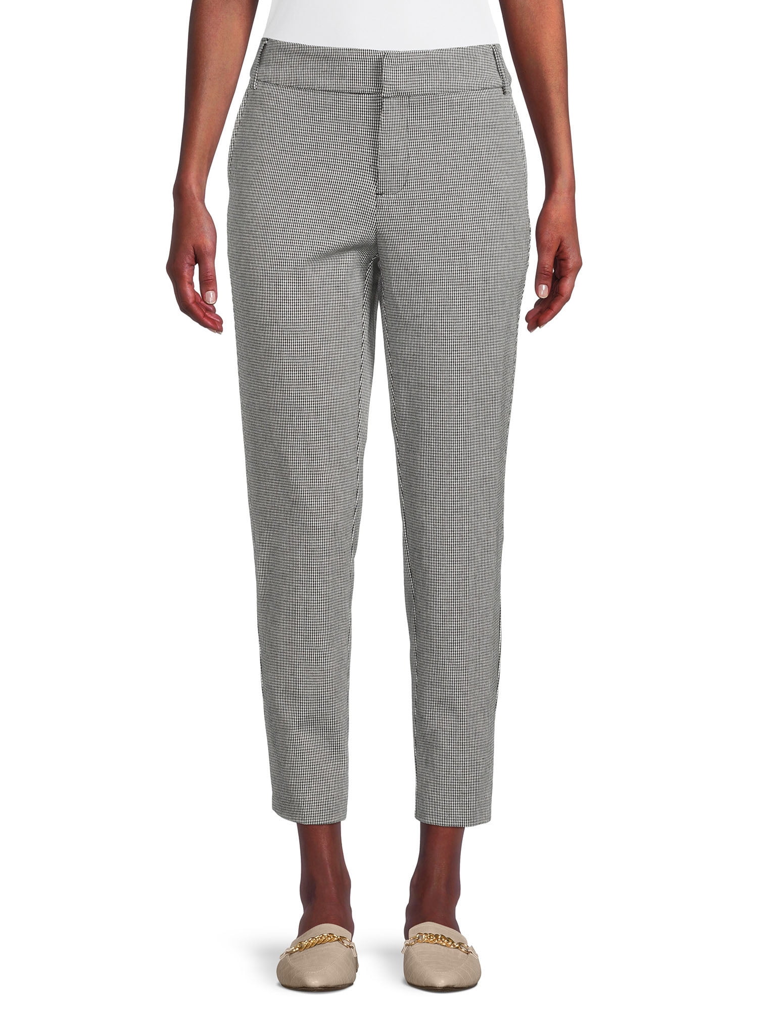 Time and Tru Women's Cropped Pull-On Pants