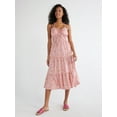 thumbnail image 1 of Time and Tru Women's Cross Back Dress, 1 of 4