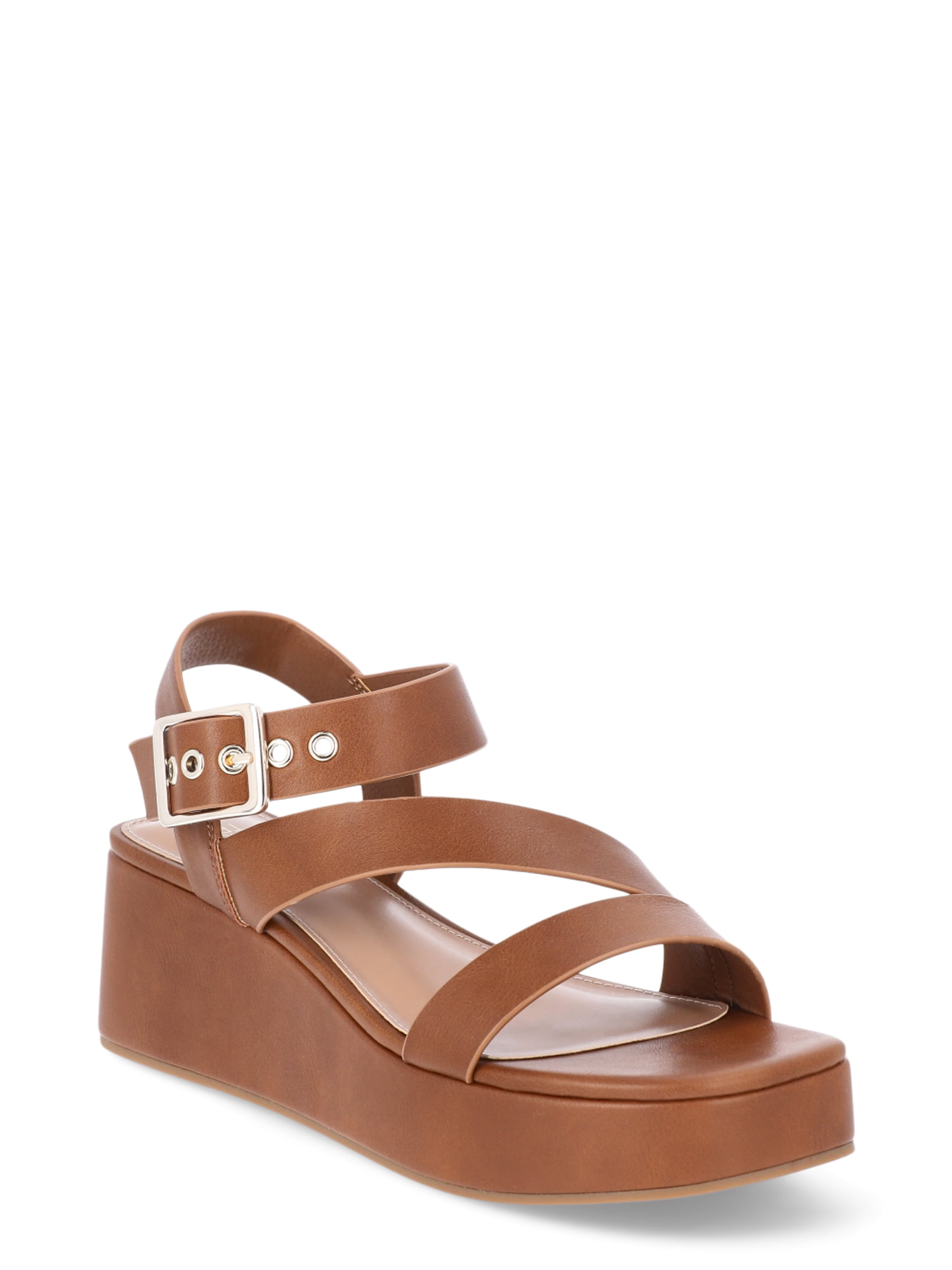 Women's Cross Strap Wedge Sandals, Sizes 6-11