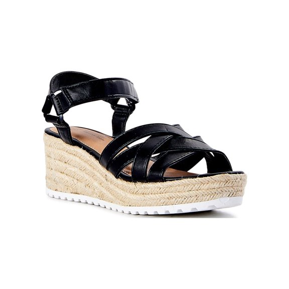 Time and Tru Women's Demi Wedge Sandals