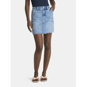 Time and Tru Women's Denim Mini Skirt, Sizes 0-20