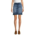 thumbnail image 1 of Time and Tru Women's Denim Skirt, 1 of 5