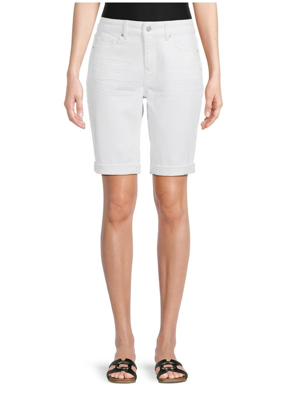 White Bermuda Shorts