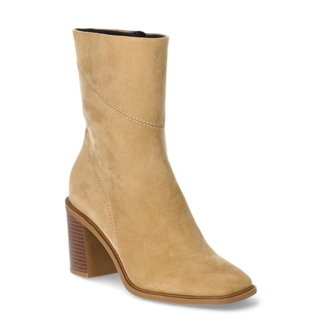 Time and Tru Women's Square Toe Dress Boots