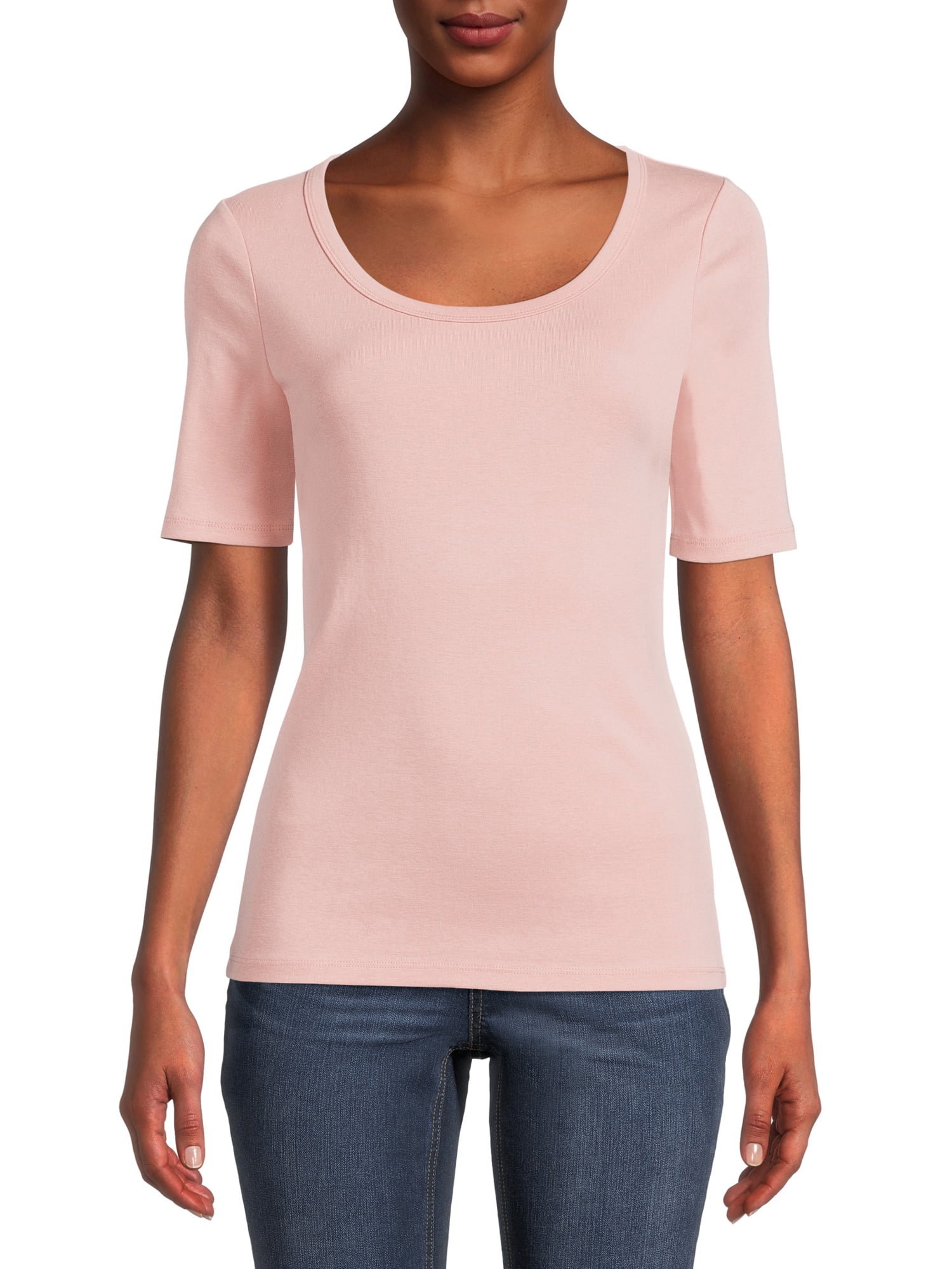 walmart elbow length tee shirts