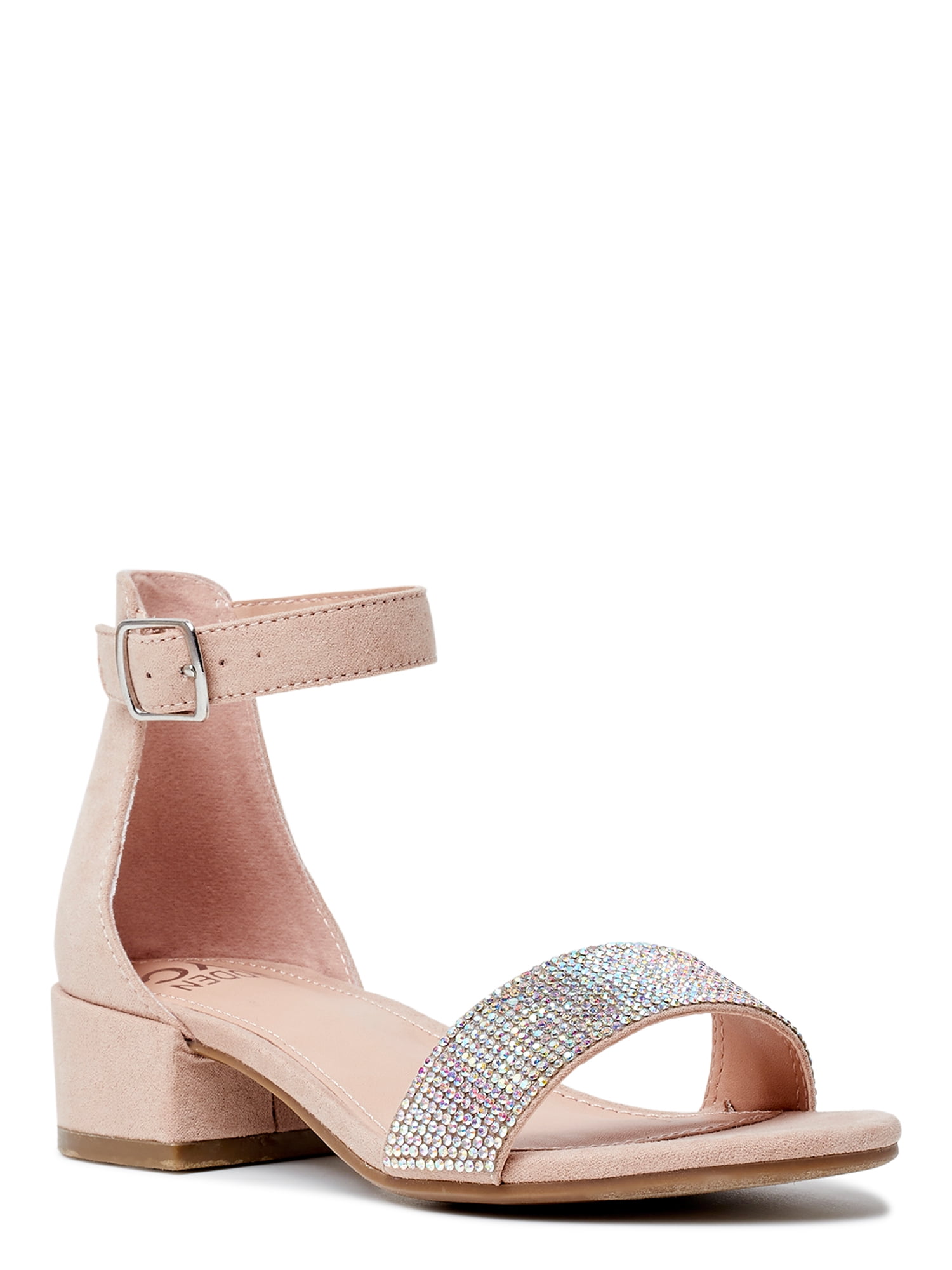 Time and Tru Women's Embellished Slide Sandal