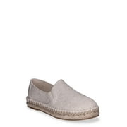 Time and Tru Women's Espadrille Slip On Shoes, Sizes 6-11