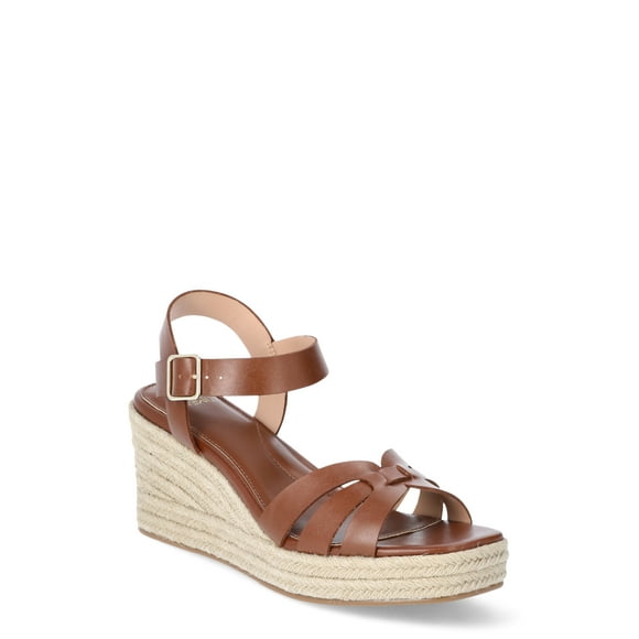 Time and Tru Women's Espadrille Wedge Sandals