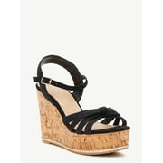 Time and Tru Women's Espadrille Wedge Sandals