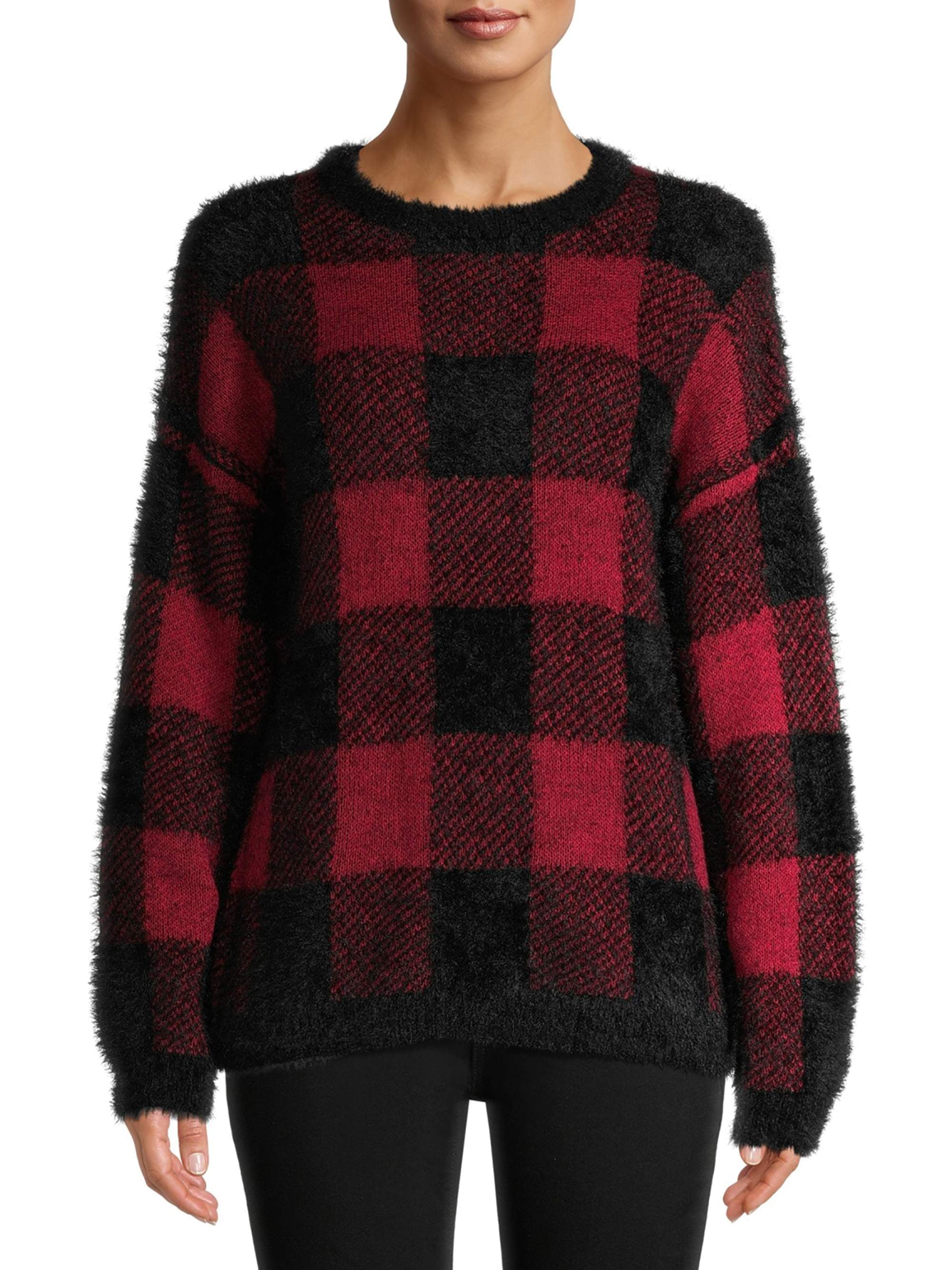 Time and Tru Women's Eyelash Sweater