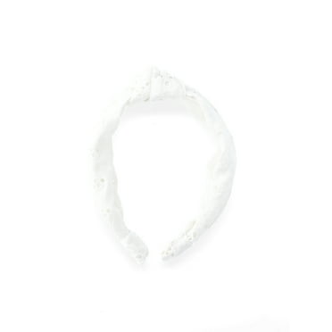 Time and Tru Women’s Eyelet Embroidered Top Knot Headband