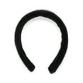 thumbnail image 1 of Time and Tru Women's Faux Fur Hair Headband, Black, 1 of 3