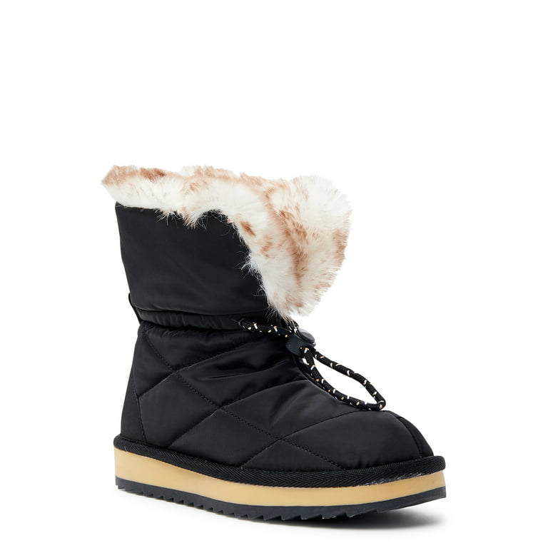 UGG LV LEATHER BACK DUPE BOOTIES