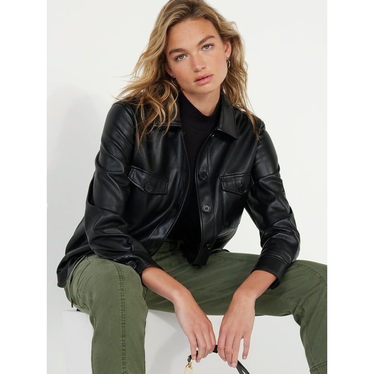 Womens shop faux leather