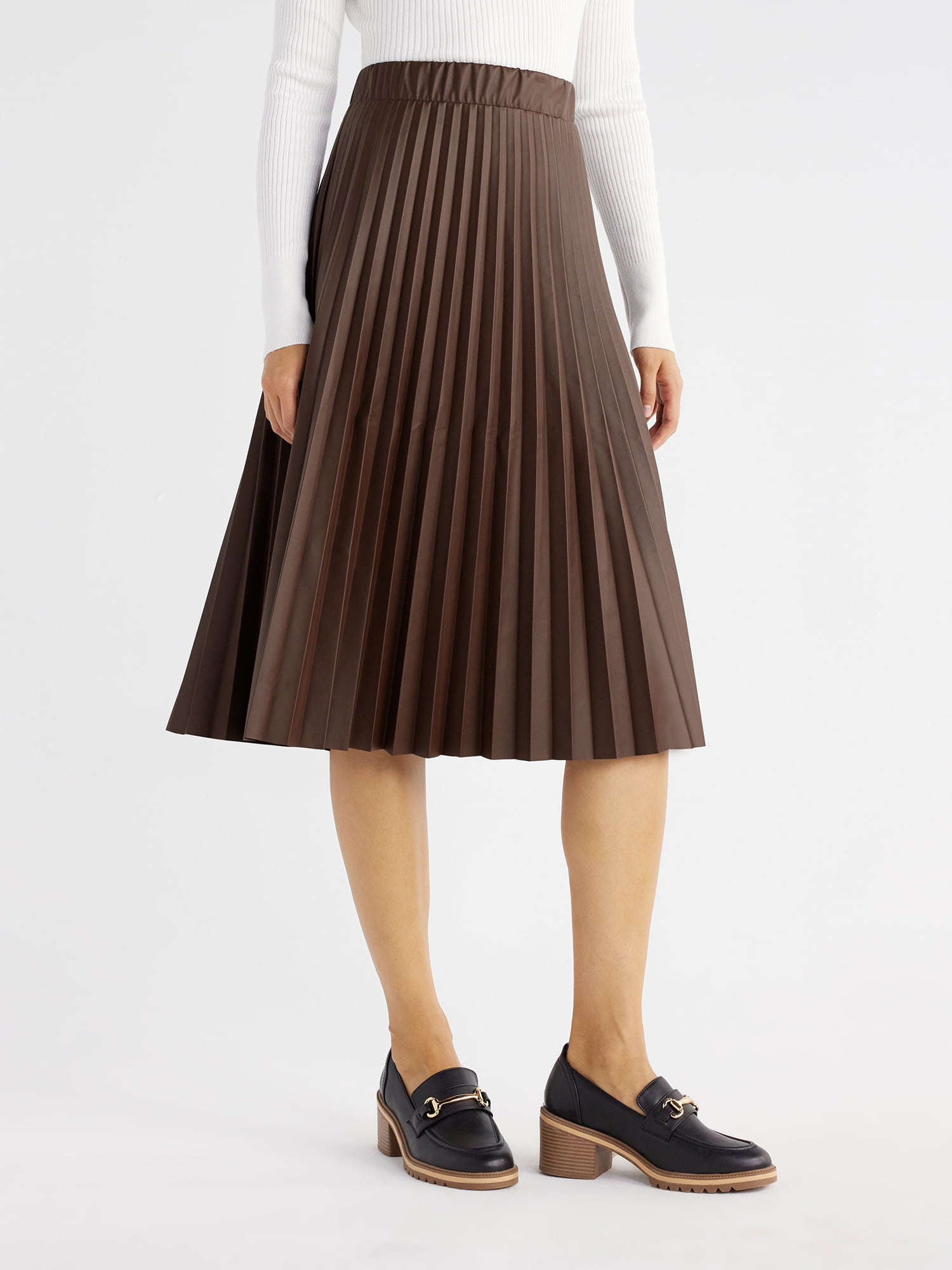 Mid length clearance pleated skirts xs