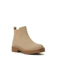 faux suede chelsea boots womens