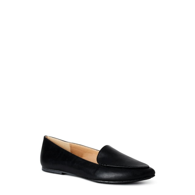 Time and Tru Women's Feather Flat (Wide Width Available) - Walmart.com