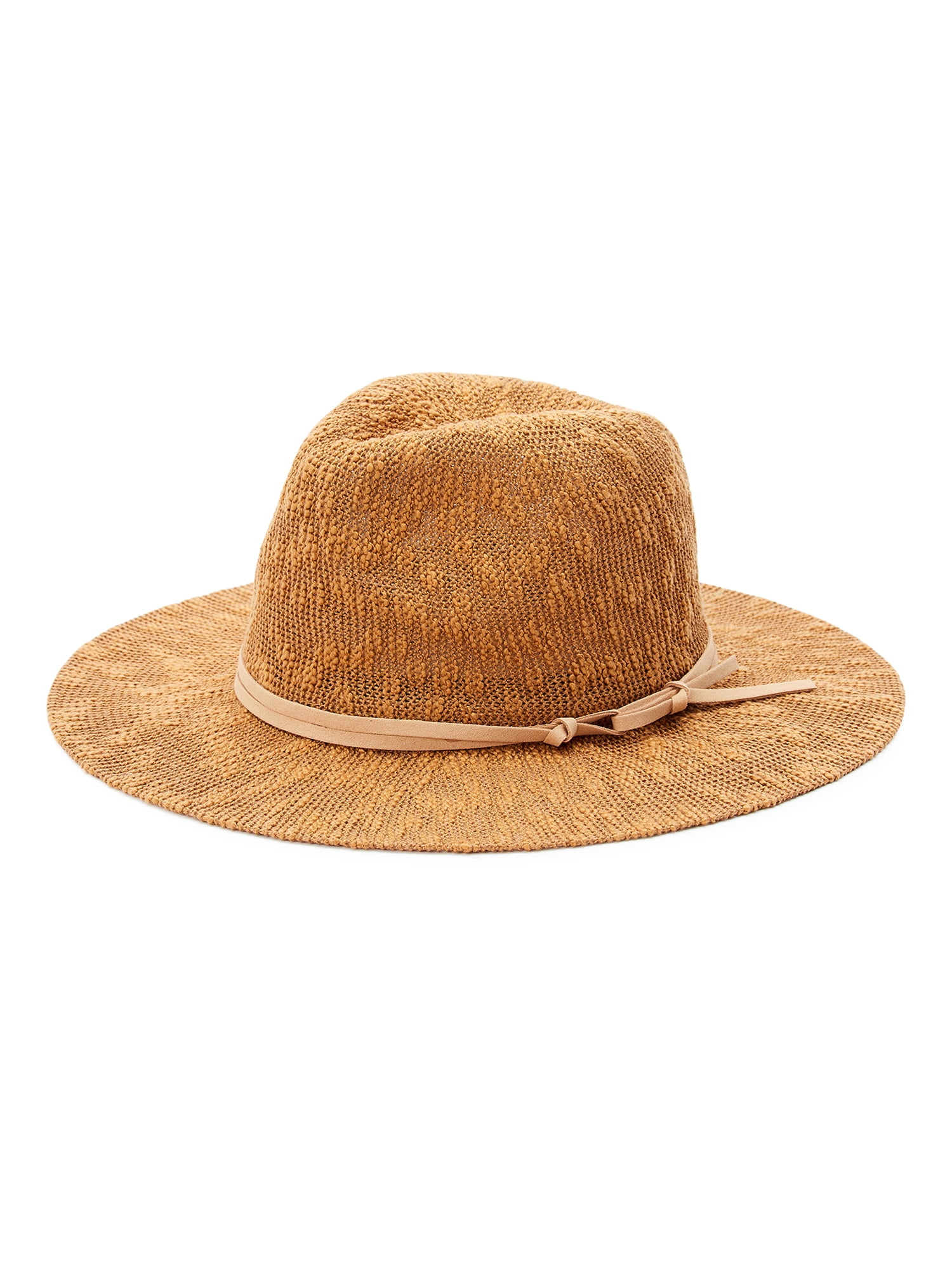 Time and Tru Women’s Fedora with Faux Suede Trim