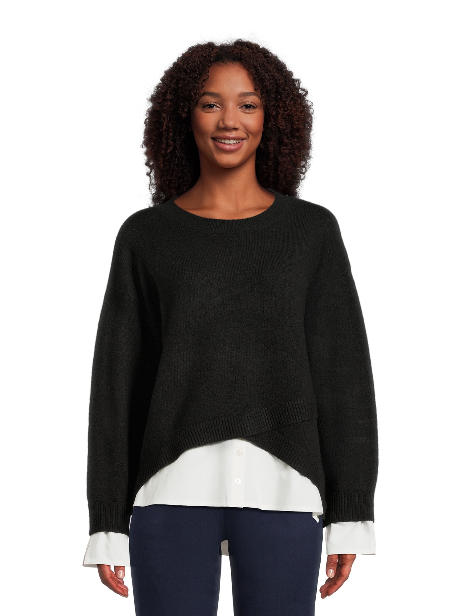 Womens lightweight hotsell black sweater