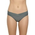 thumbnail image 1 of Time and Tru Women's Flagstone Rib Swimsuit Bottom, 1 of 6