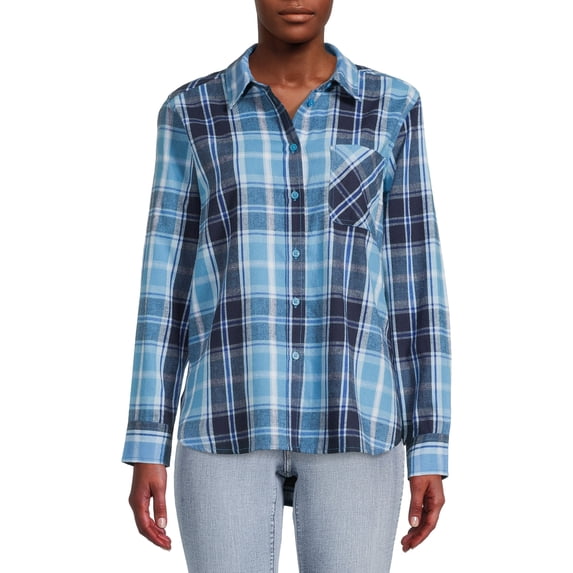 Time and Tru Women's Flannel Shirt