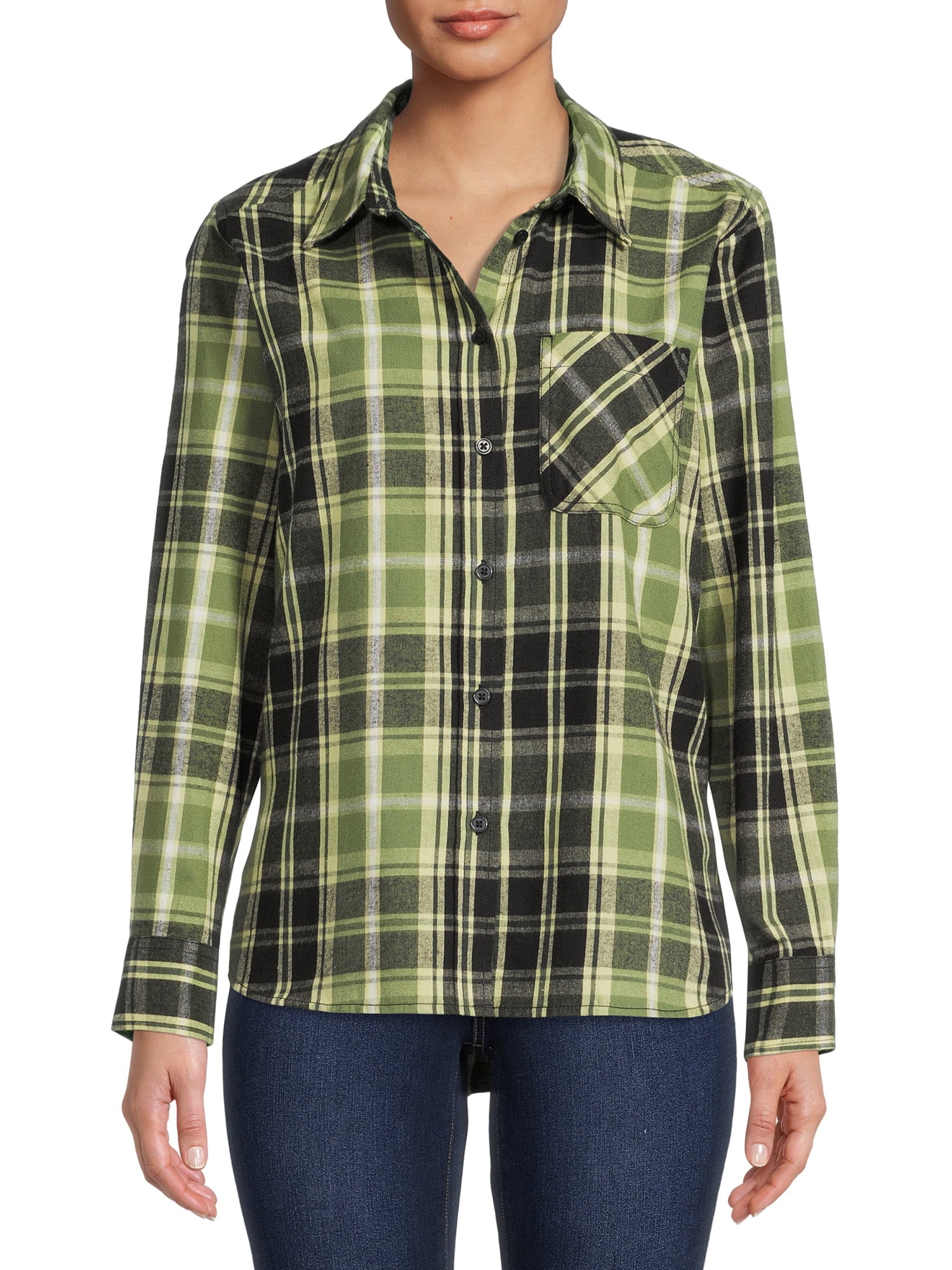 Time and Tru Women's Flannel Shirt