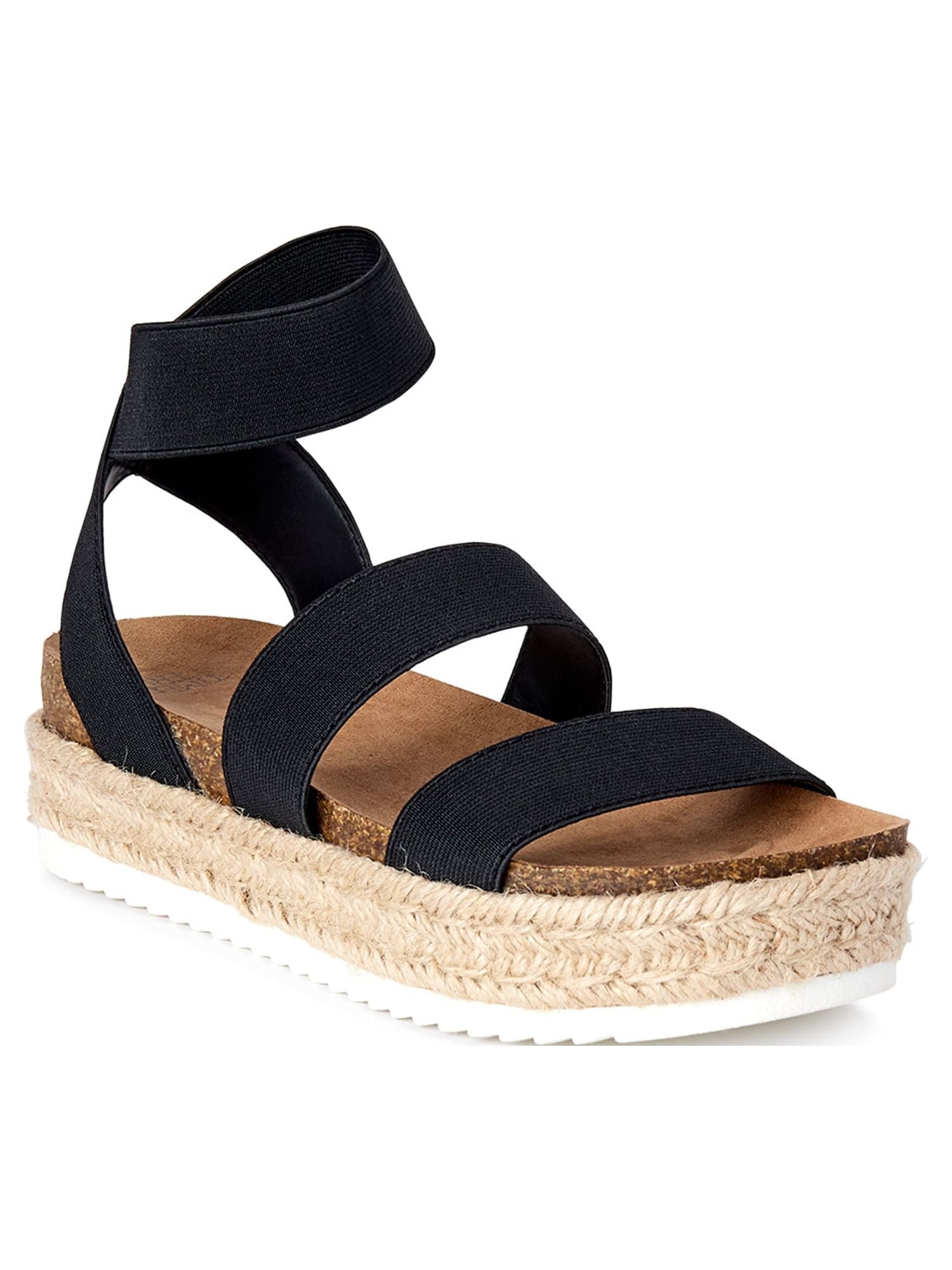 Time and Tru Women s Flatform Sandals