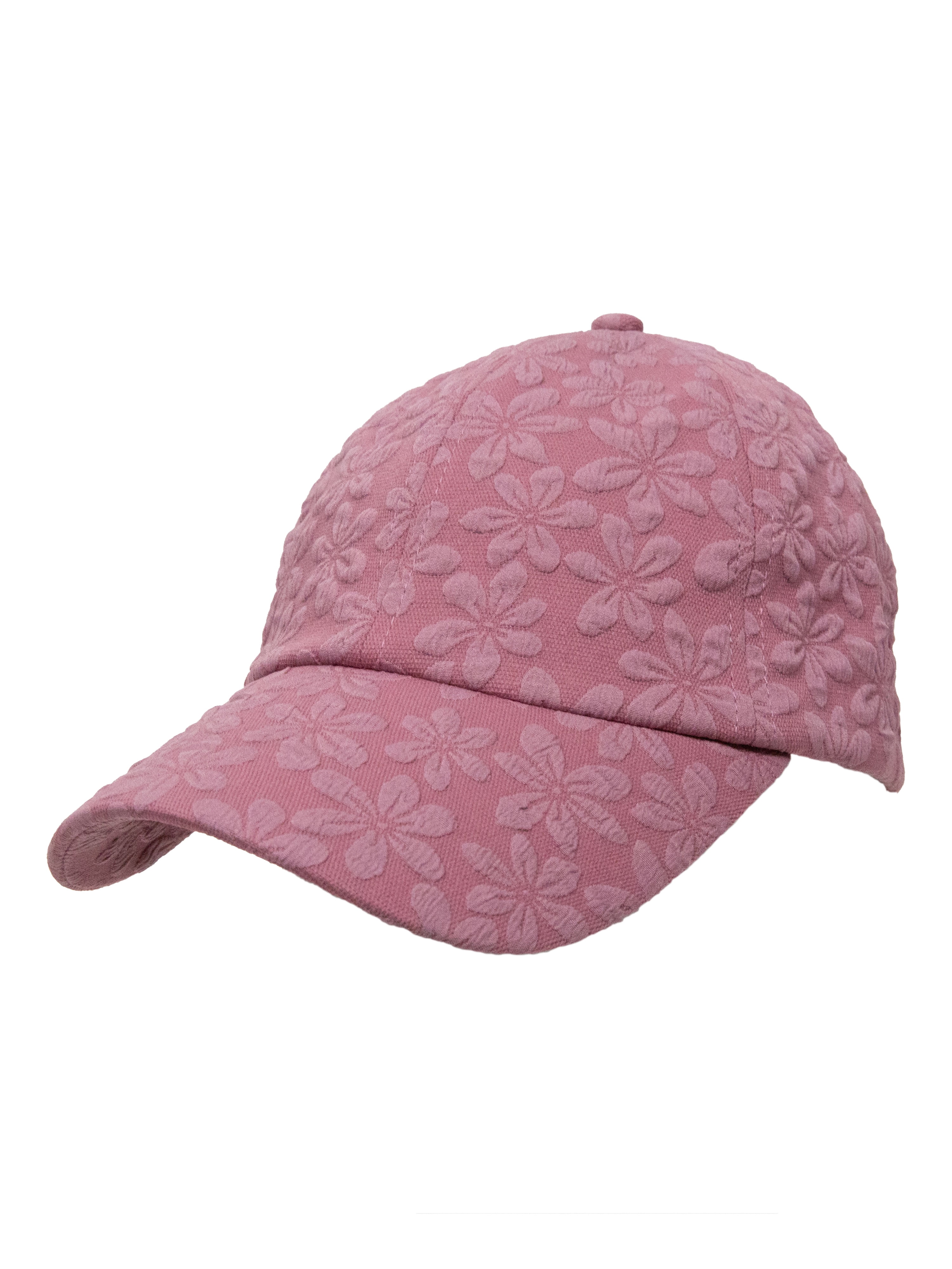 Time and Tru Women's Washed Cotton Twill Baseball Hat, Fruit