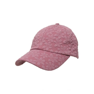 Time and Tru Women’s Floral Quilted Baseball Hat