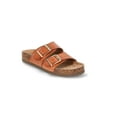 thumbnail image 1 of Time and Tru Women's Footbed Slide Sandals, Wide Width Available, 1 of 5