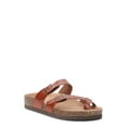 Time and Tru Women's Footbed Thong Sandals