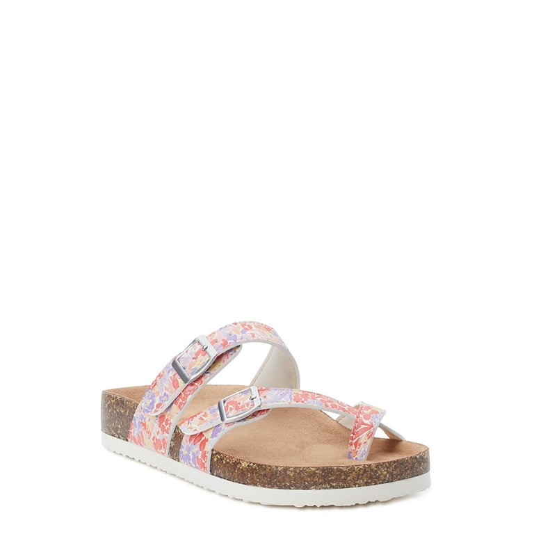 Time and tru floral sandals best sale