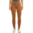 thumbnail image 1 of Time and Tru Women's Full Length Soft Knit Color Jeggings, 1 of 5
