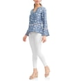 thumbnail image 1 of Time and Tru Women's Full Length Soft Knit Color Jeggings, 1 of 5