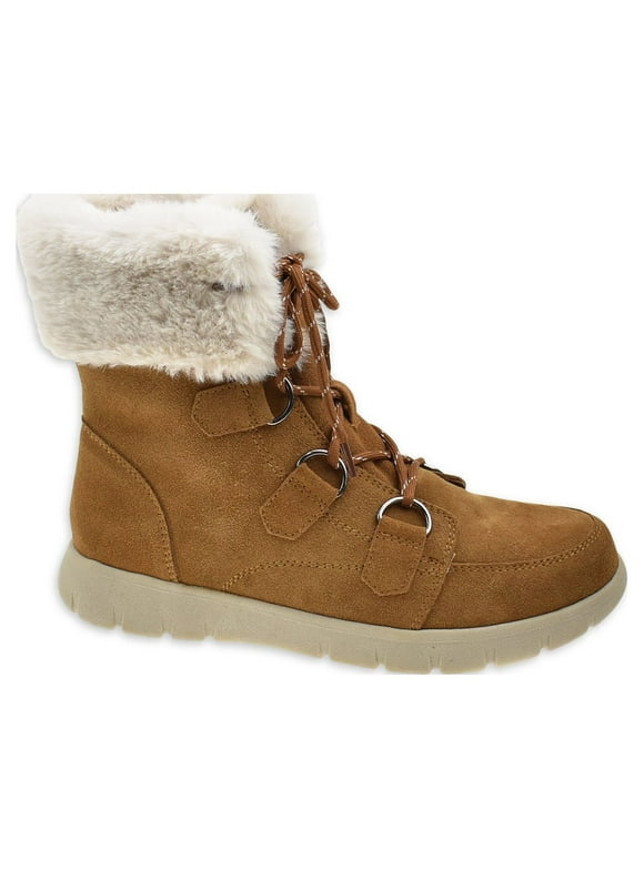 Time and Tru Women's Genuine Suede Boots